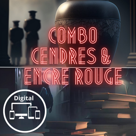 Combo: Cendres et Encre Rouge (digital)